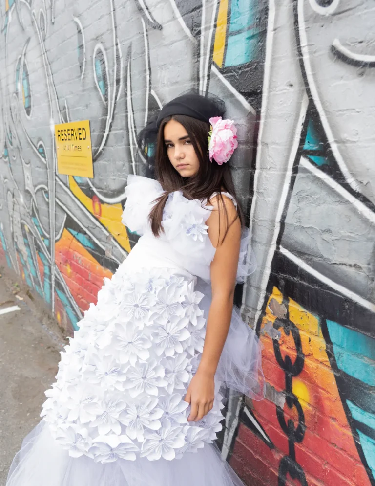 Unconventional Couture — photographed by DEBBIE STEEPER @Debbiesteeperphotography for VOUS Magazine, September 2026 Teen edition
